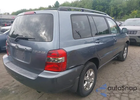 2006 Toyota Highlander V6 из США, поврежденный, VIN JTEEP21A160148019